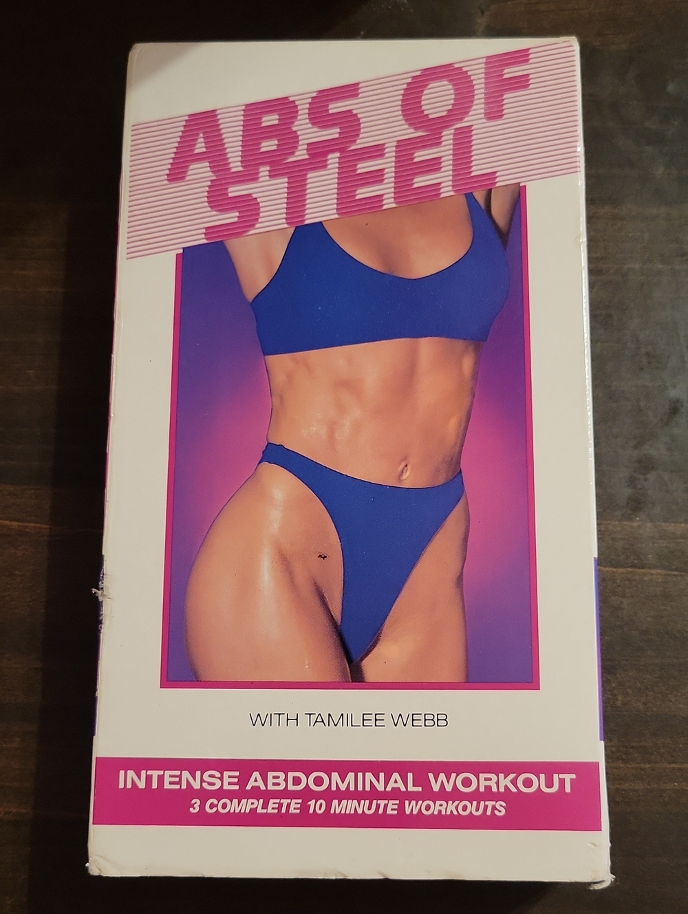 Abs of Steel - Intense Abdominal Workout VHS (Blue)